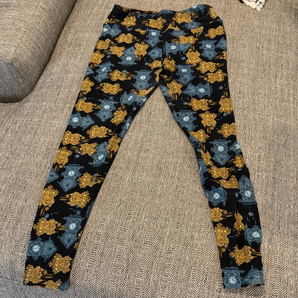 Grand father clock Patterned Leggings